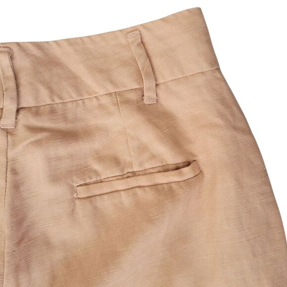 Wilfred Linen Blend Trouser Pant In Salmon Size 6 W29 - Picture 4 of 7